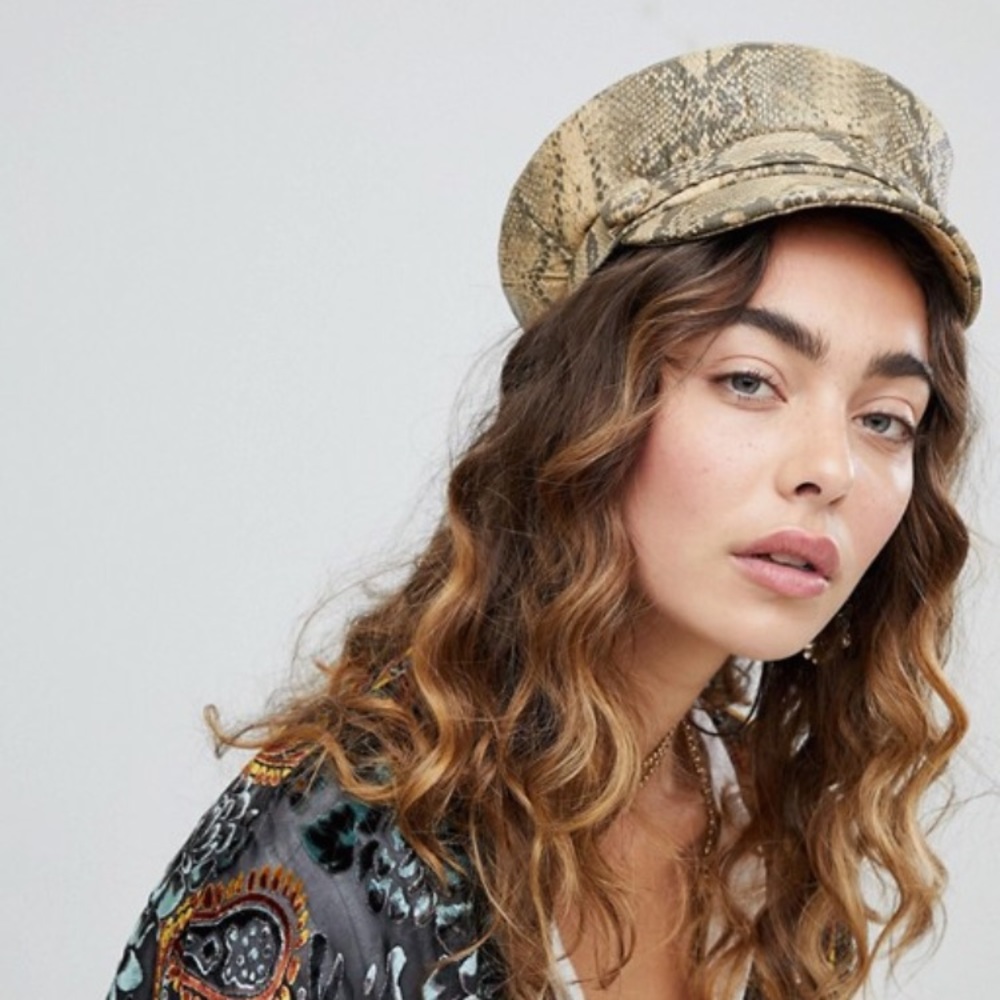 Snake Skin Lieutenant Hat